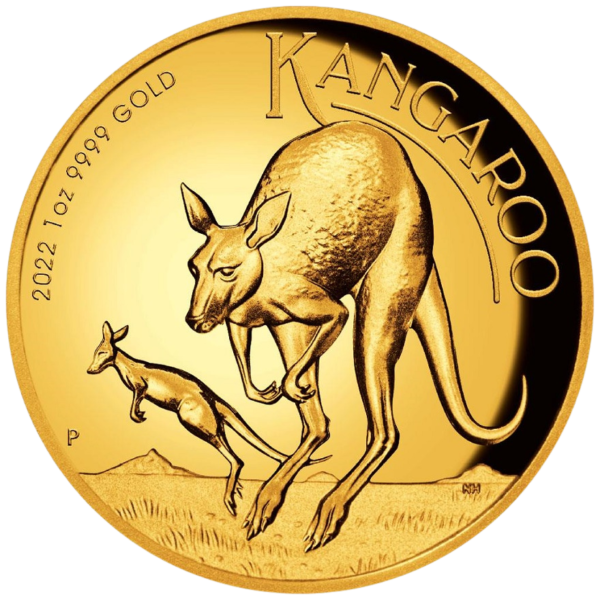 Gold Känguru 1 oz PP - High Relief 2022